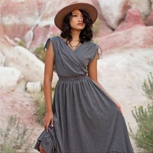 NWOT Joyfolie Giovanni Dress - Heather grey